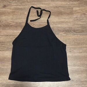 american eagle black tank top